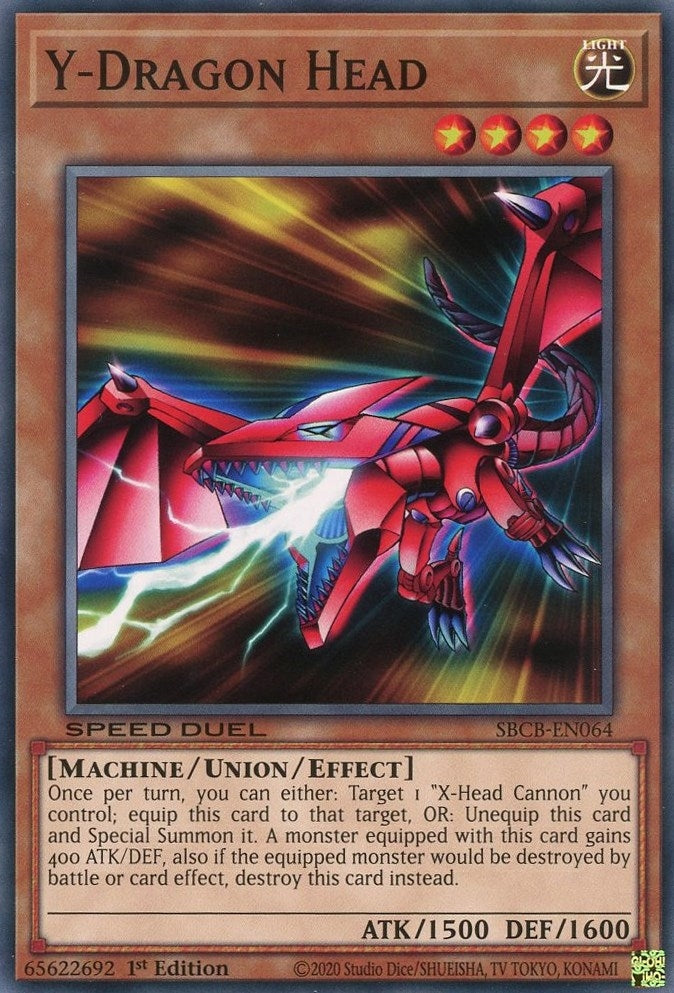 Image for Y-Dragon Head (SBCB-EN064) (SBCB) - YuGiOh