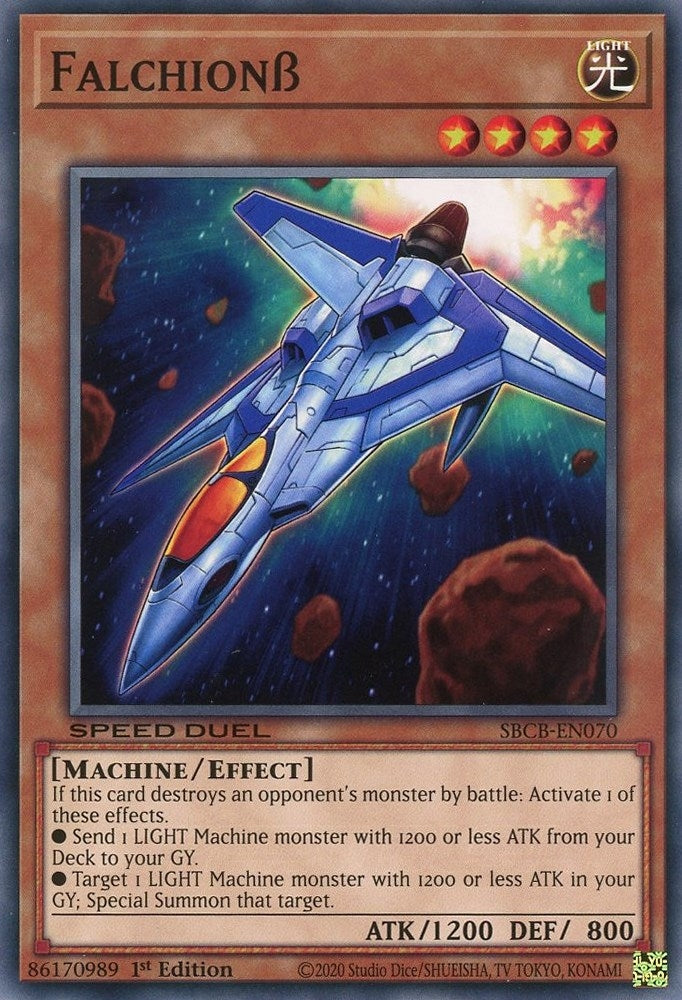 Image for Falchion Beta (SBCB-EN070) (SBCB) - YuGiOh