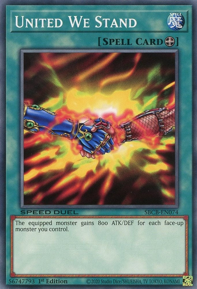 Image for United We Stand (SBCB-EN074) (SBCB) - YuGiOh
