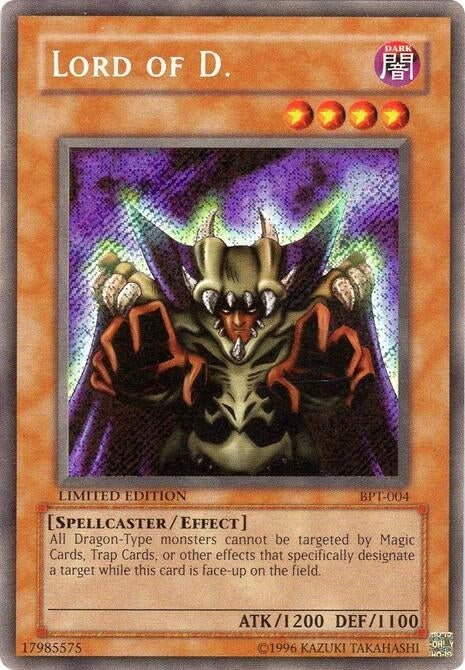 Image for Lord of D. (BPT-004) (BPT) - YuGiOh