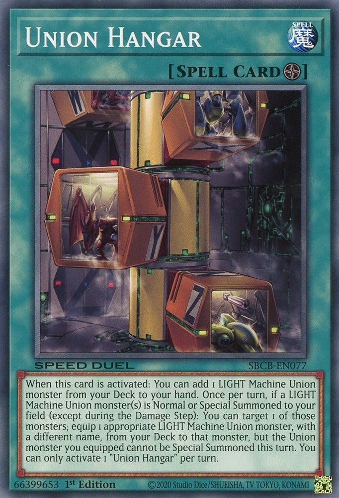Image for Union Hangar (SBCB-EN077) (SBCB) - YuGiOh