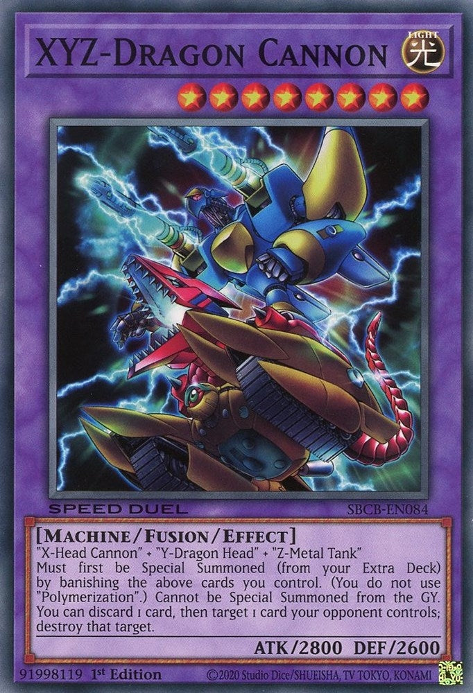 Image for XYZ-Dragon Cannon (SBCB-EN084) (SBCB) - YuGiOh