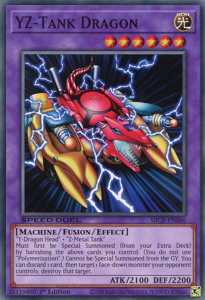 Image for YZ-Tank Dragon (SBCB-EN086) (SBCB) - YuGiOh