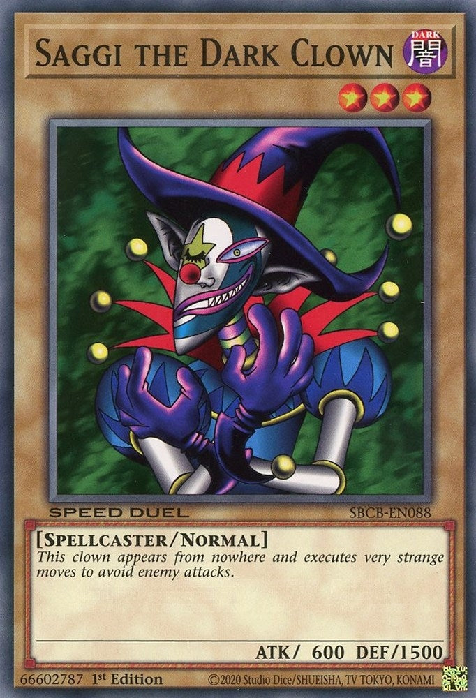 Image for Saggi the Dark Clown (SBCB-EN088) (SBCB) - YuGiOh