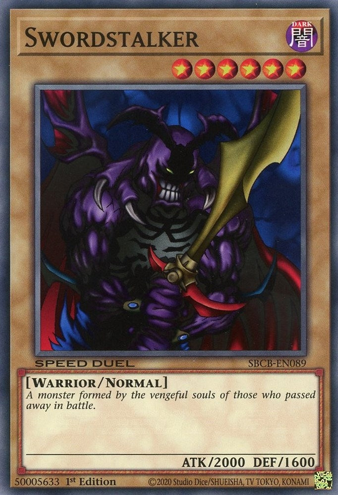 Image for Swordstalker (SBCB-EN089) (SBCB) - YuGiOh