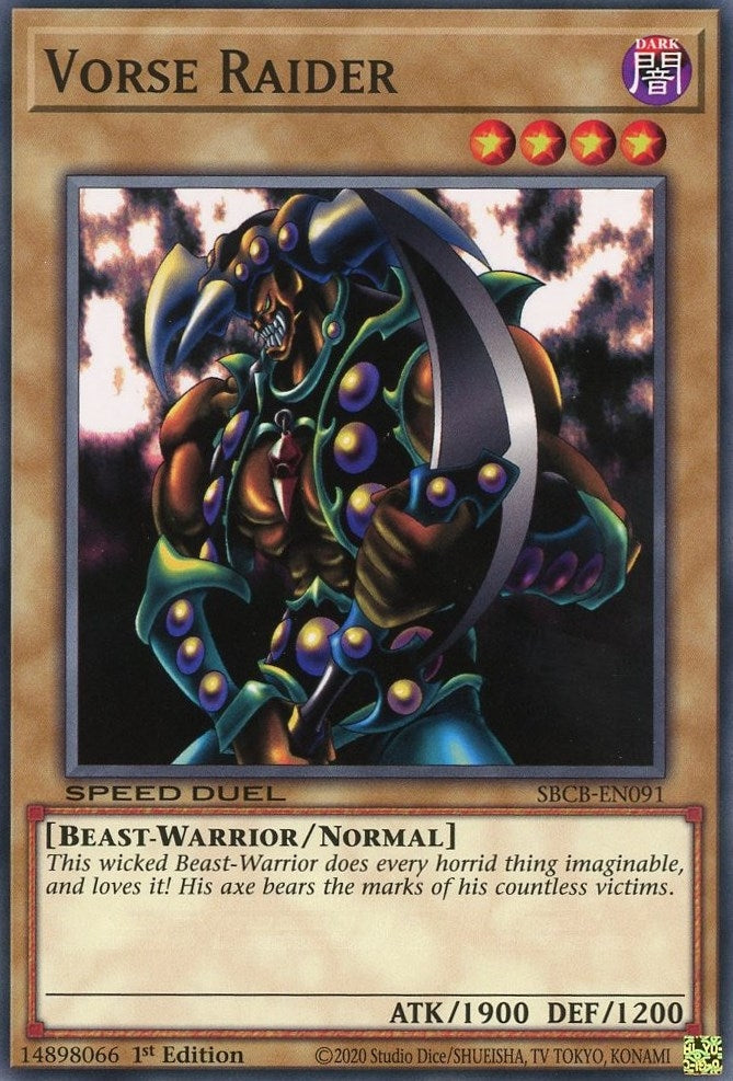 Image for Vorse Raider (SBCB-EN091) (SBCB) - YuGiOh