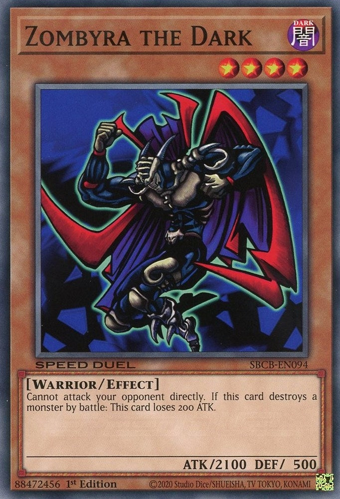 Image for Zombyra the Dark (SBCB-EN094) (SBCB) - YuGiOh
