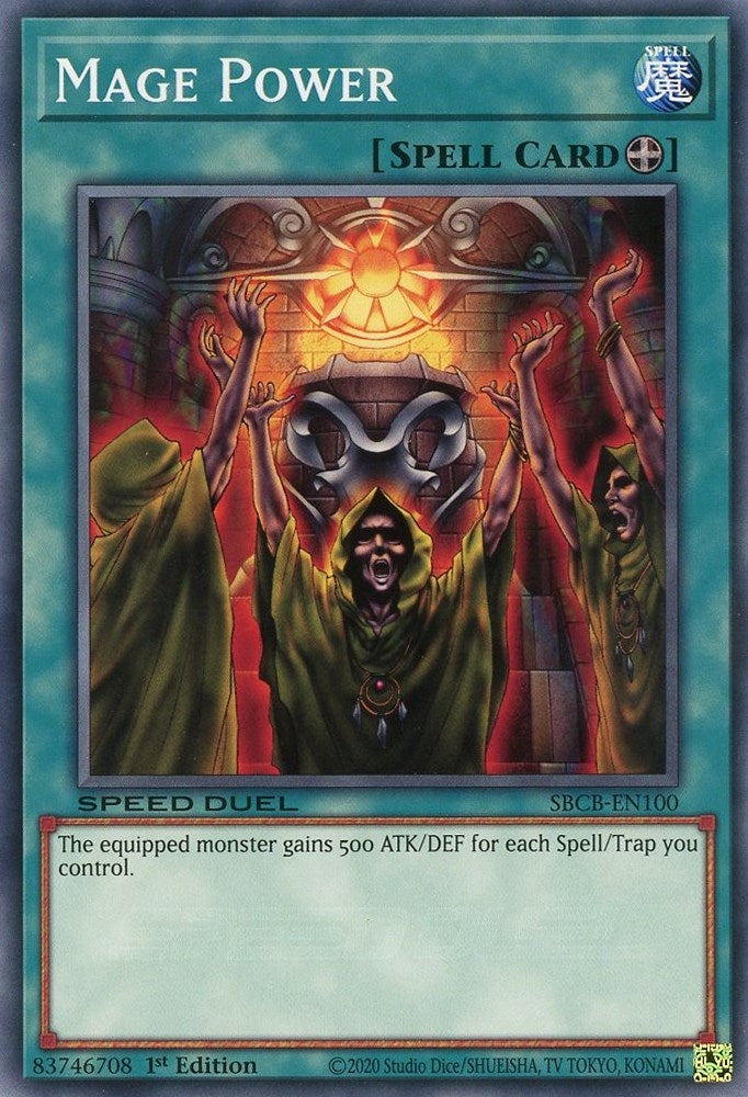 Image for Mage Power (SBCB-EN100) (SBCB) - YuGiOh