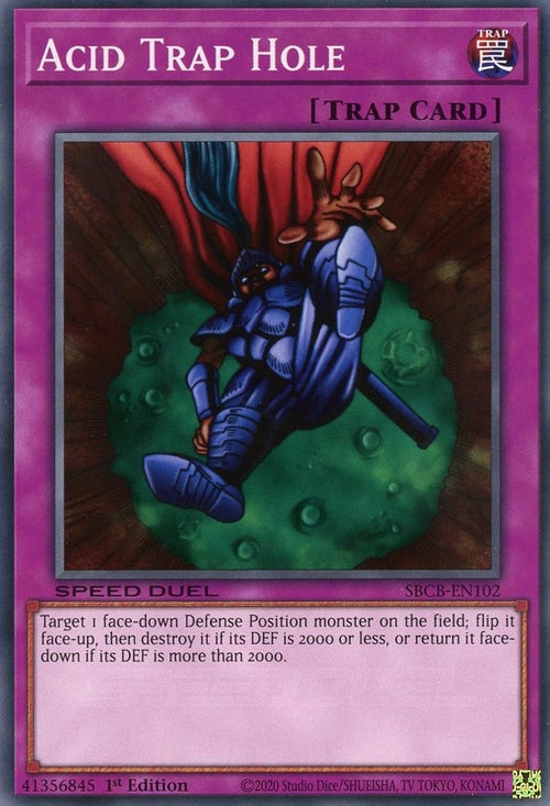 Image for Acid Trap Hole (SBCB-EN102) (SBCB) - YuGiOh