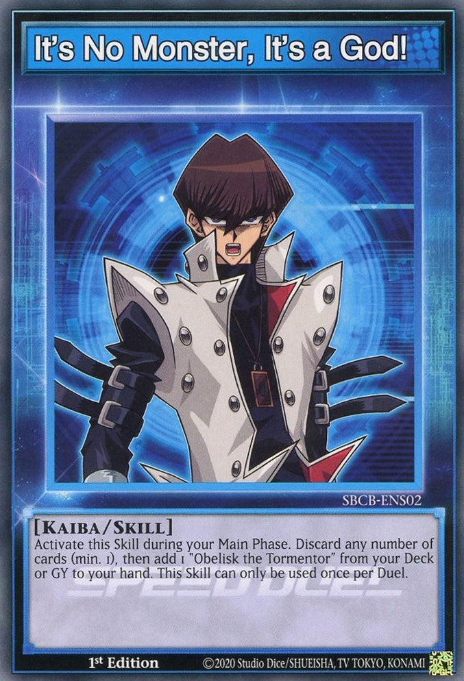 Image for It's No Monster, It's a God! (SBCB-ENS02) (SBCB) - YuGiOh