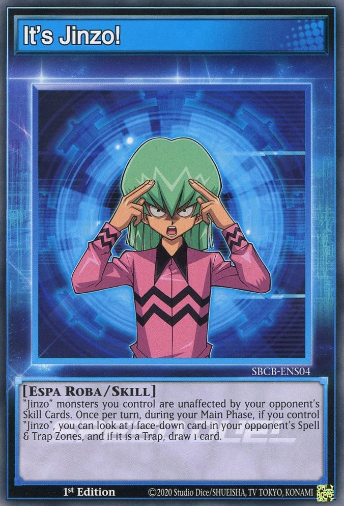 Image for It's Jinzo! (SBCB-ENS04) (SBCB) - YuGiOh