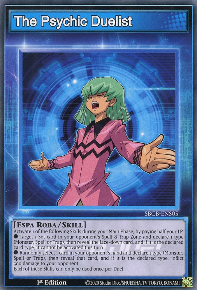 Image for The Psychic Duelist (SBCB-ENS05) (SBCB) - YuGiOh