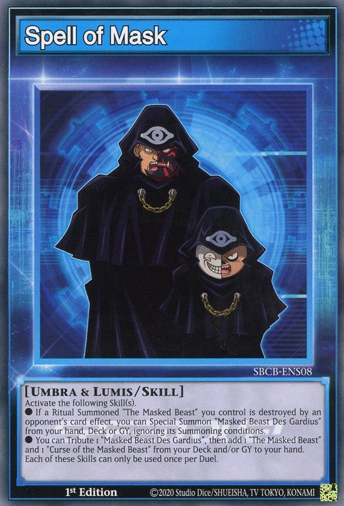 Image for Spell of Mask (SBCB-ENS08) (SBCB) - YuGiOh