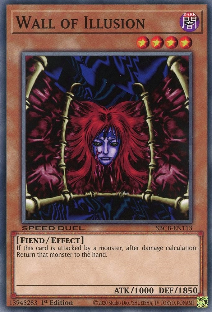 Image for Wall of Illusion (SBCB-EN113) (SBCB) - YuGiOh