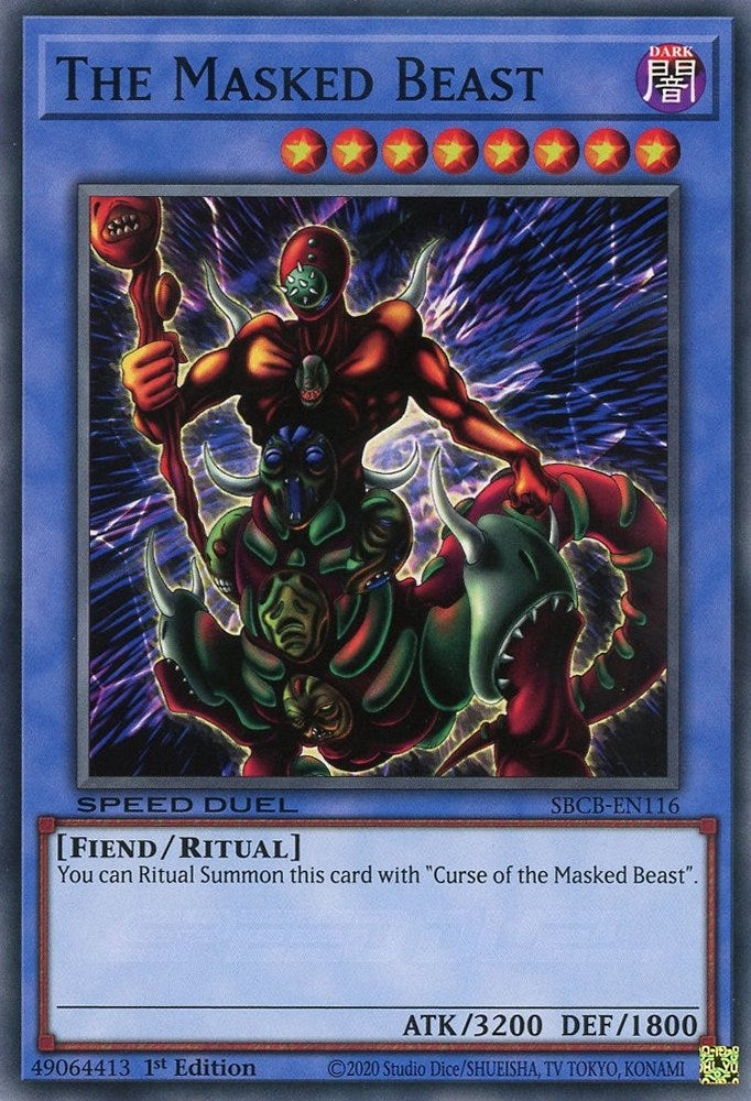 Image for The Masked Beast (SBCB-EN116) (SBCB) - YuGiOh