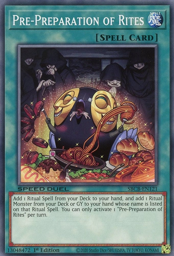 Image for Pre-Preparation of Rites (SBCB-EN121) (SBCB) - YuGiOh