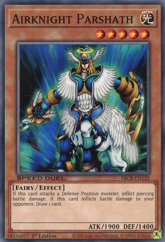 Image for Airknight Parshath (SBCB-EN132) (SBCB) - YuGiOh