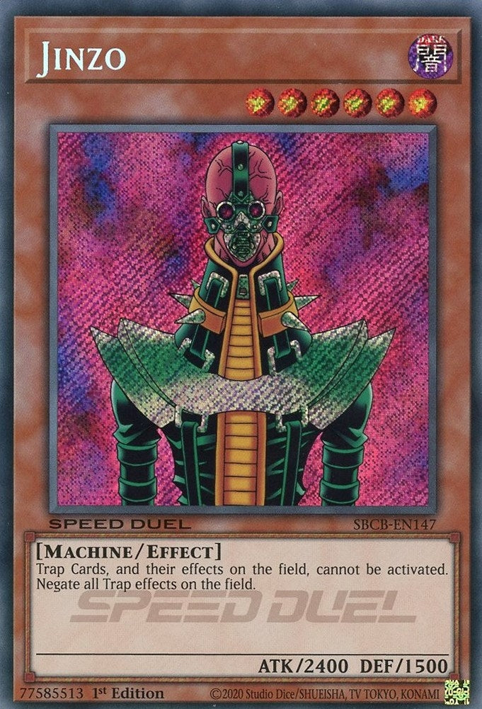 Image for Jinzo (Secret) (SBCB-EN147) (SBCB) - YuGiOh