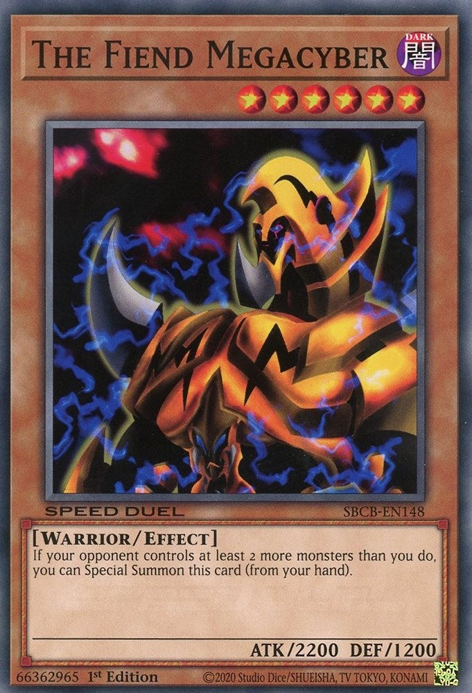 Image for The Fiend Megacyber (SBCB-EN148) (SBCB) - YuGiOh