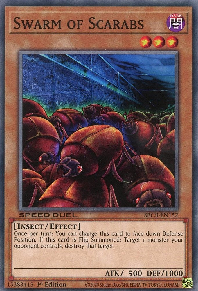 Image for Swarm of Scarabs (SBCB-EN152) (SBCB) - YuGiOh