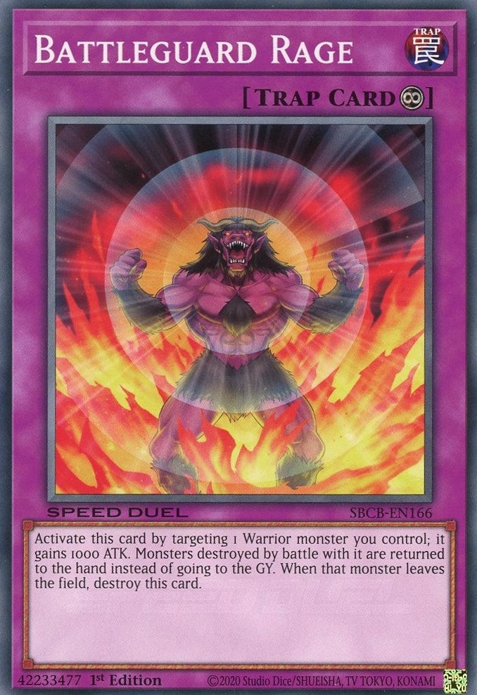 Image for Battleguard Rage (SBCB-EN166) (SBCB) - YuGiOh