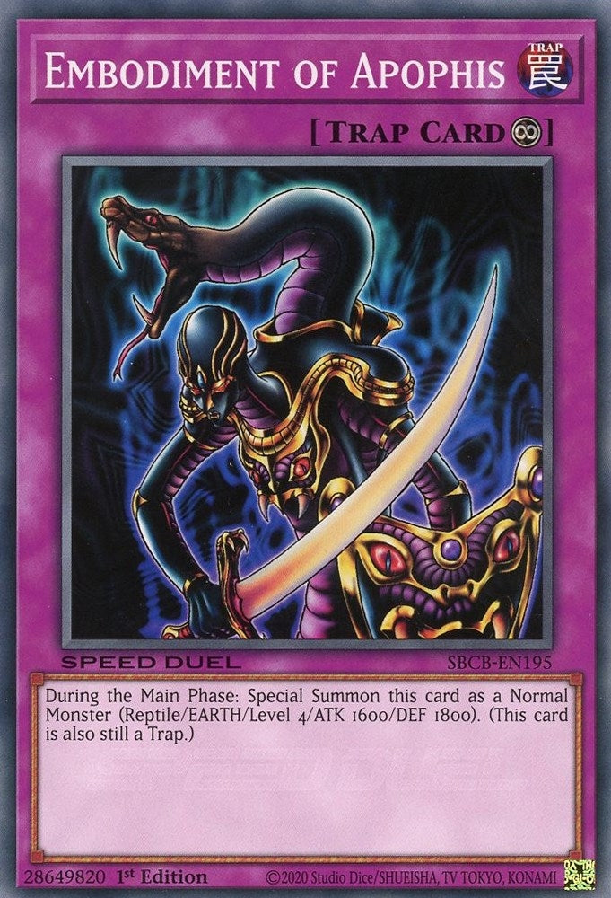 Image for Embodiment of Apophis (SBCB-EN195) (SBCB) - YuGiOh