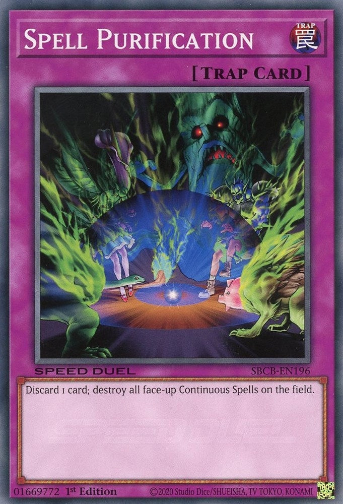 Image for Spell Purification (SBCB-EN196) (SBCB) - YuGiOh
