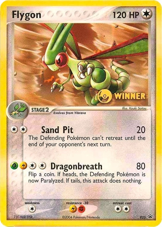 Image for Flygon - 025 (e-League) [Winner] (025) (PR) - Pokemon