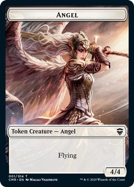 Image for Angel // Horror Double-Sided Token (1 // 10) (Commander Legends) - Magic: The Gathering