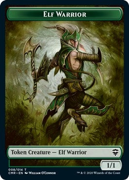 Image for Elf Warrior // Thrull Double-Sided Token (8 // 5) (Commander Legends) - Magic: The Gathering
