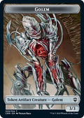 Image for Golem // Zombie Double-Sided Token (9 // 6) (Commander Legends) - Magic: The Gathering
