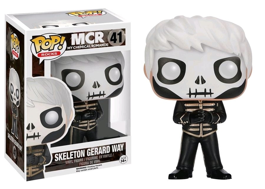 Image for My Chemical Romance: Skeleton Gerard Way (Hot Topic Exclusive) - Funko