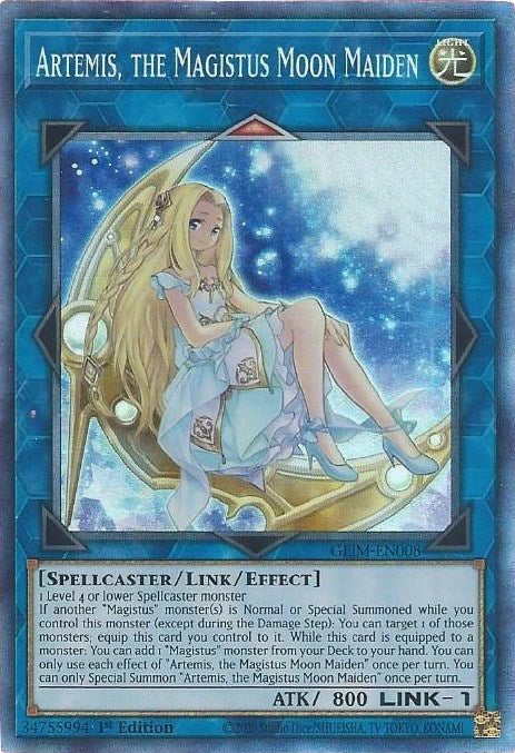 Artemis, the Magistus Moon Maiden (CR) (GEIM-EN008) (GEIM)