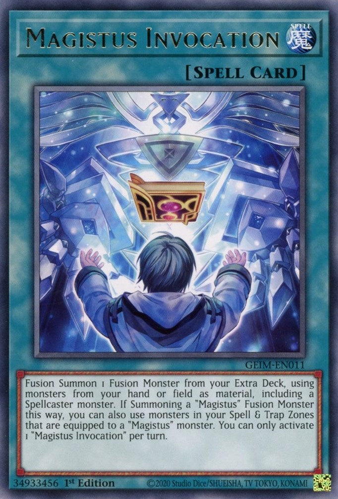 Image for Magistus Invocation (GEIM-EN011) (GEIM) - YuGiOh