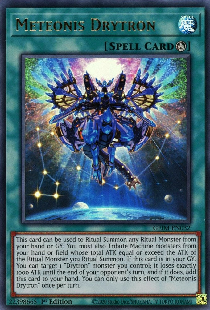 Image for Meteonis Drytron (GEIM-EN032) (GEIM) - YuGiOh