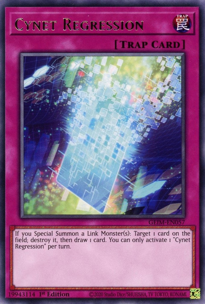 Image for Cynet Regression (GEIM-EN057) (GEIM) - YuGiOh