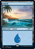 Image for Island (102) (Bob Ross) (102) (Secret Lair Drop Series) - Magic: The Gathering