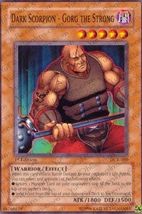 Image for Dark Scorpion - Gorg the Strong (DCR-060) (DCR) - YuGiOh