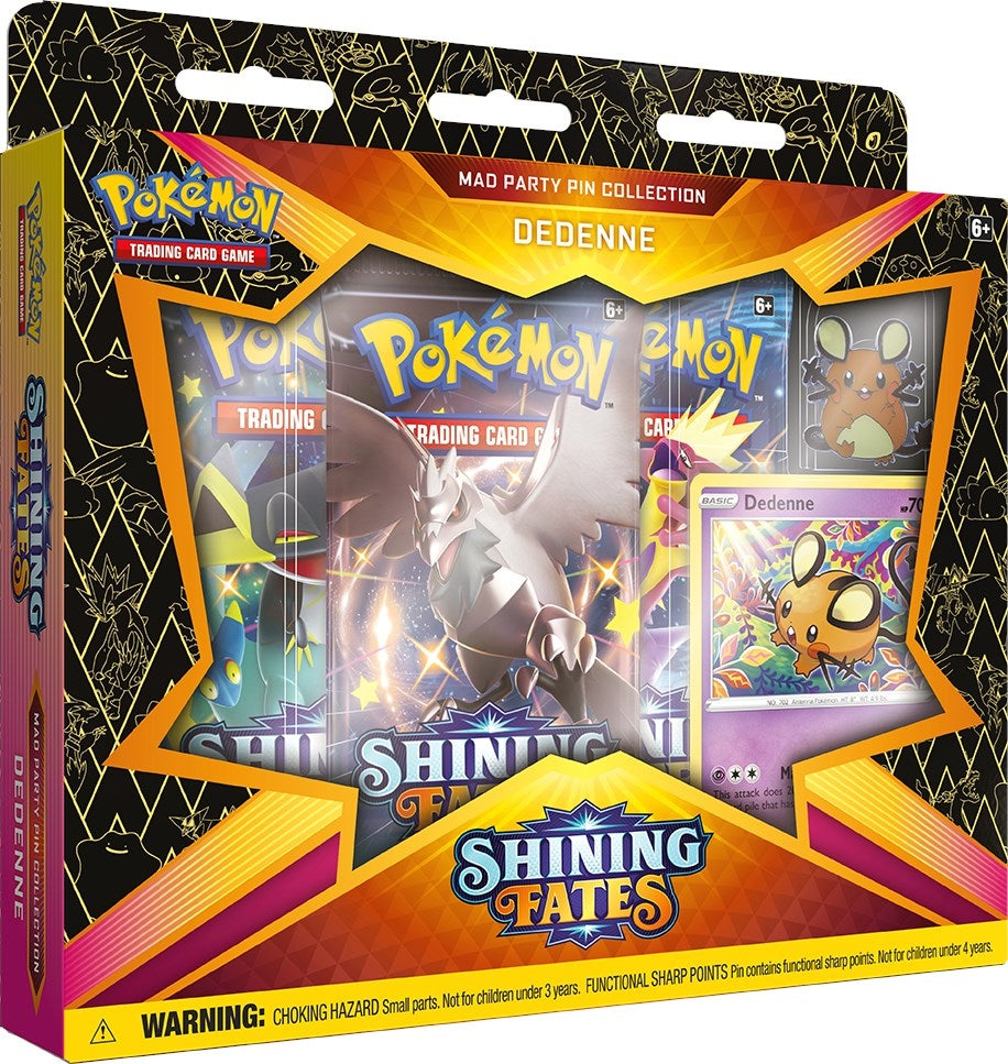 Image for Shining Fates Mad Party Pin Collection [Dedenne] - Pokemon