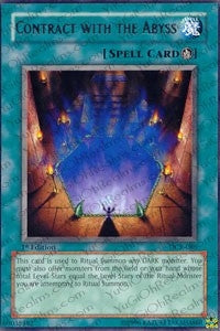 Image for Contract with the Abyss (DCR-086) (DCR) - YuGiOh