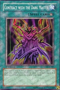 Image for Contract with the Dark Master (DCR-087) (DCR) - YuGiOh