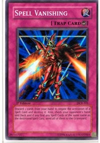Image for Spell Vanishing (DCR-101) (DCR) - YuGiOh