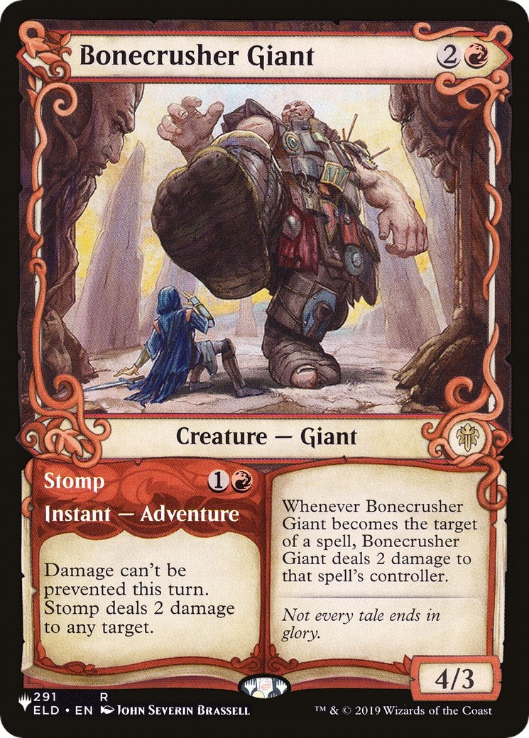 Image for Bonecrusher Giant (Showcase) (291/269) (The List Reprints) - Magic: The Gathering