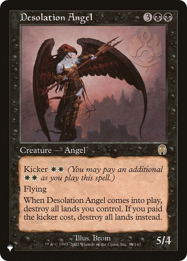 Image for Desolation Angel (38/143) (The List Reprints) - Magic: The Gathering