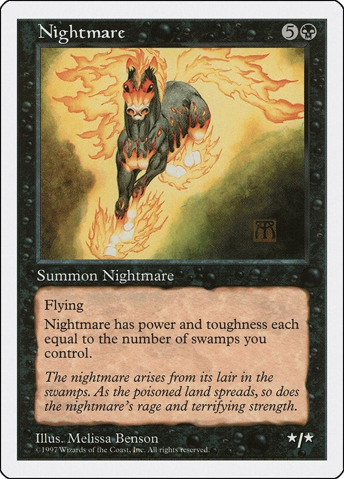 Image for Nightmare (Fifth Edition) - Magic: The Gathering