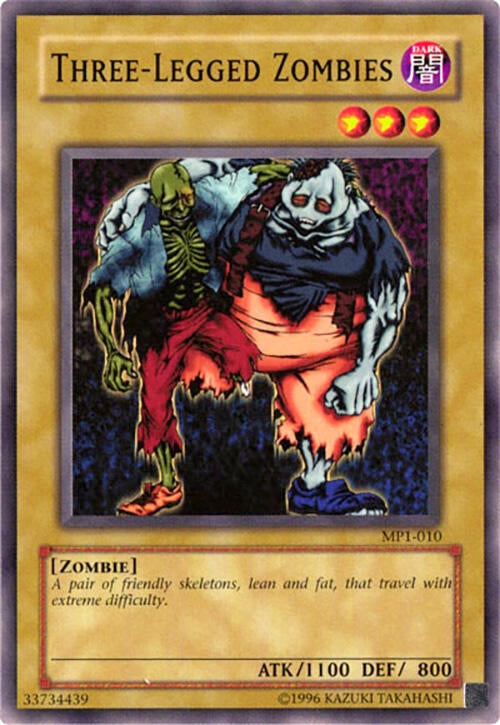 Image for Three-Legged Zombies (MP1-010) (MP1) - YuGiOh