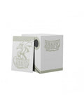 Image for Dragon Shield Double Shell - White/Black (Holds 100+) - Deck Boxes