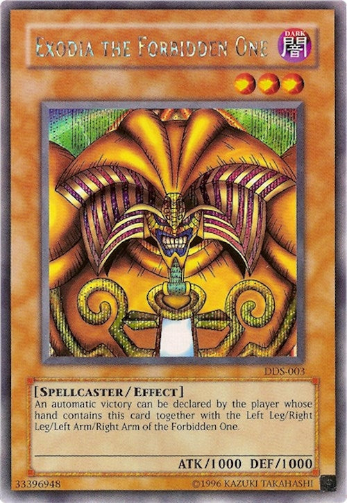 Exodia the Forbidden One (Dark Duel Stories) (DDS-003) (VDP)