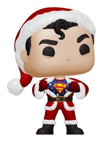 Image for Superman in Holiday Sweater (Flocked) (Walmart Exclusive) - Funko