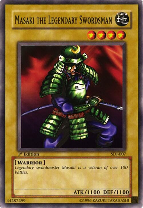 Image for Masaki the Legendary Swordsman (SDJ-007) (SDJ) - YuGiOh